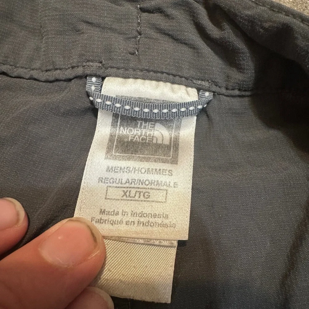 The North Face constructed from